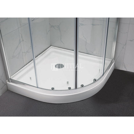 Curved Semi-Frame Double Sliding Door 6mm Glass 790-1000x1900mm ,