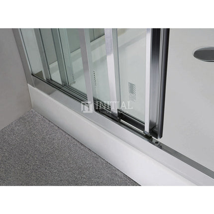 Wall to Wall Framed 3 Panel Sliding Door 6mm Glass 880-1020x1900mm ,