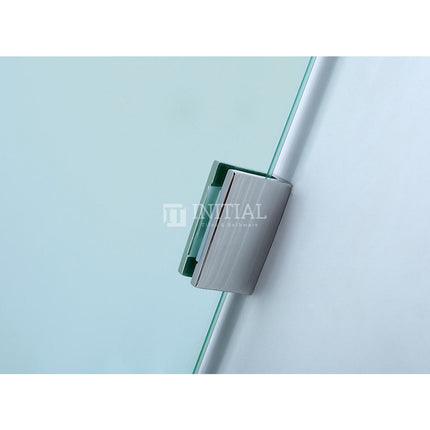 800-1200 x 2000mm Square Frameless Hinge Door with Return Panel adjustable 10mm Glass ,