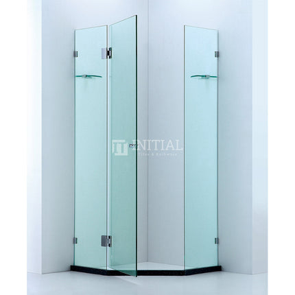 Diamond Frameless Hinge Door 10mm Glass 900-1100 x 2000mm ,