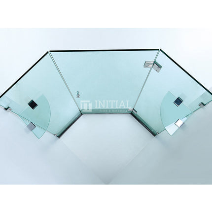 Diamond Frameless Hinge Door 10mm Glass 900-1100 x 2000mm ,