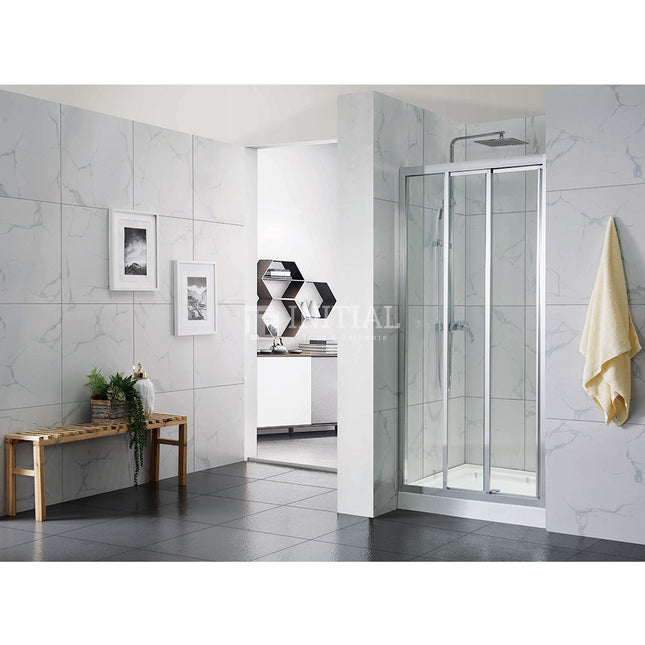 Wall to Wall Framed 3 Panel Sliding Door 6mm Glass 880-1020x1900mm ,