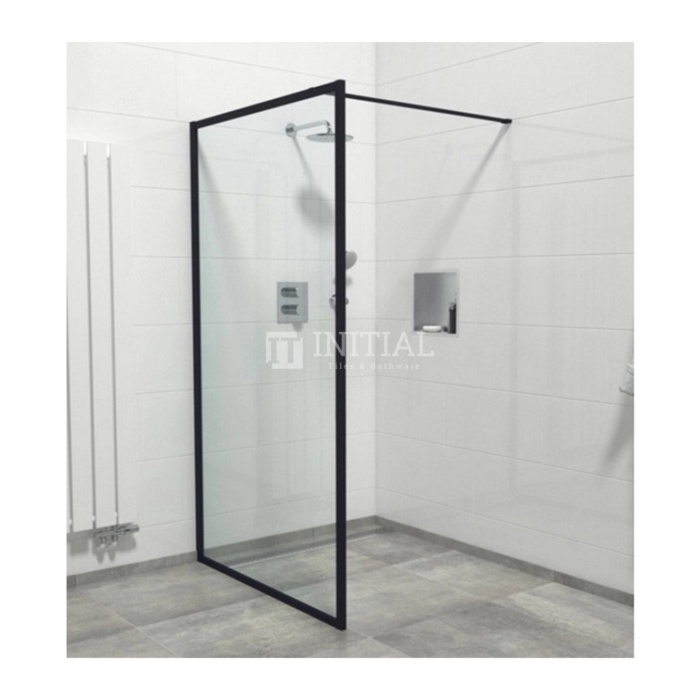 Full Framed Single door Panel Shower Screen 6mm Glass 900/1000x2000mm ,