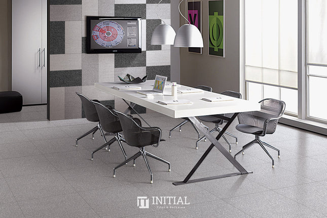 Terrazzo Look Tile Opimo Grey Matt 300X300 ,