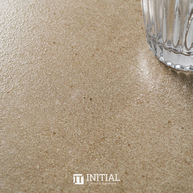 Concrete Look Kitchen Floor Tile Solid Beige Lappato 450X450 ,