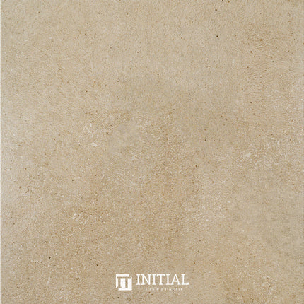 Concrete Look Kitchen Floor Tile Solid Beige Matt 450X450 ,
