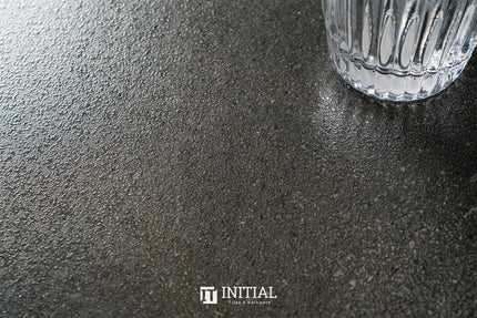 Concrete Look Tile Solid Dark Grey Lappto 450X450 ,