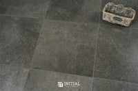 Concrete Look Tile Solid Dark Grey Lappto 450X450 ,