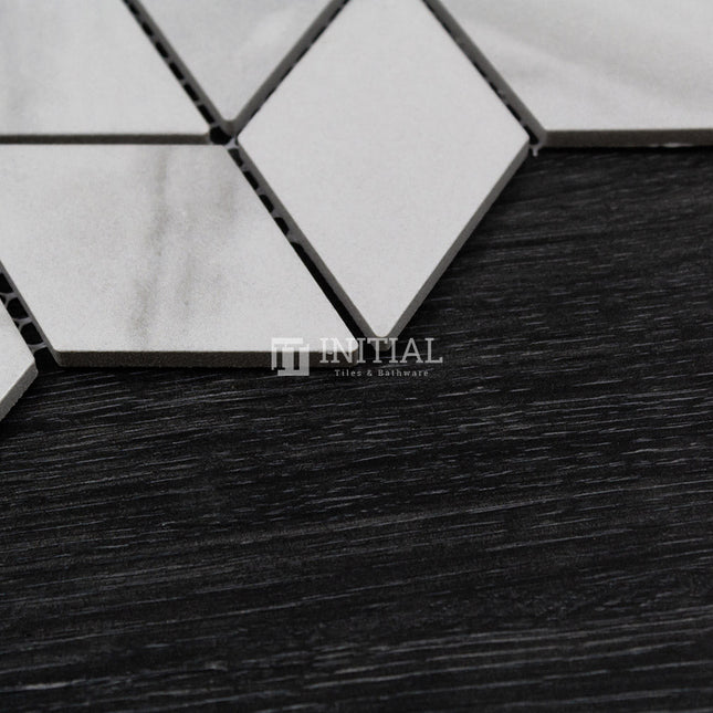 Feature Mosaic Persian Carrara Look Mosaic Rhombus Matt 305X266 ,