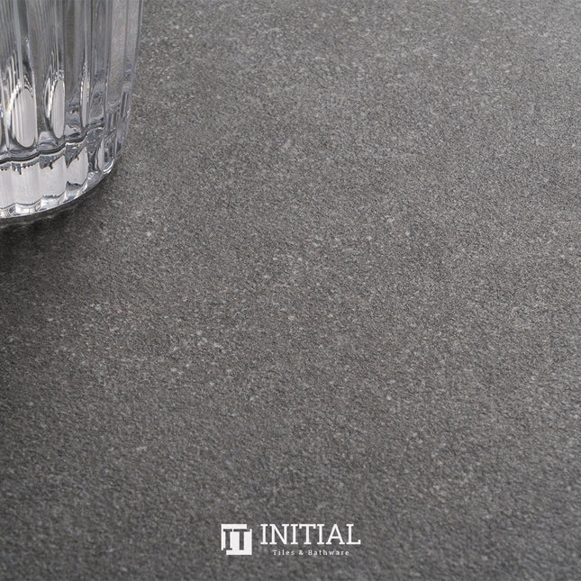 Outdoor Premium Porcelain Paver Reverso Cement Antracite 600X600X20 ,