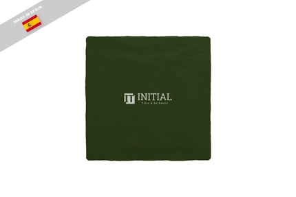 Square Feature Tile La Vida Botanical Green Gloss 132X132 ,