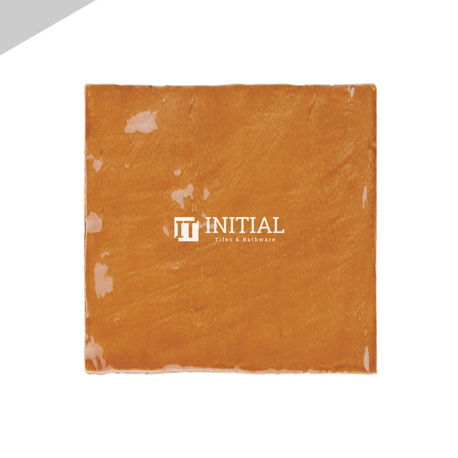 Square Feature Tile La Vida Ginger Gloss 132X132 ,
