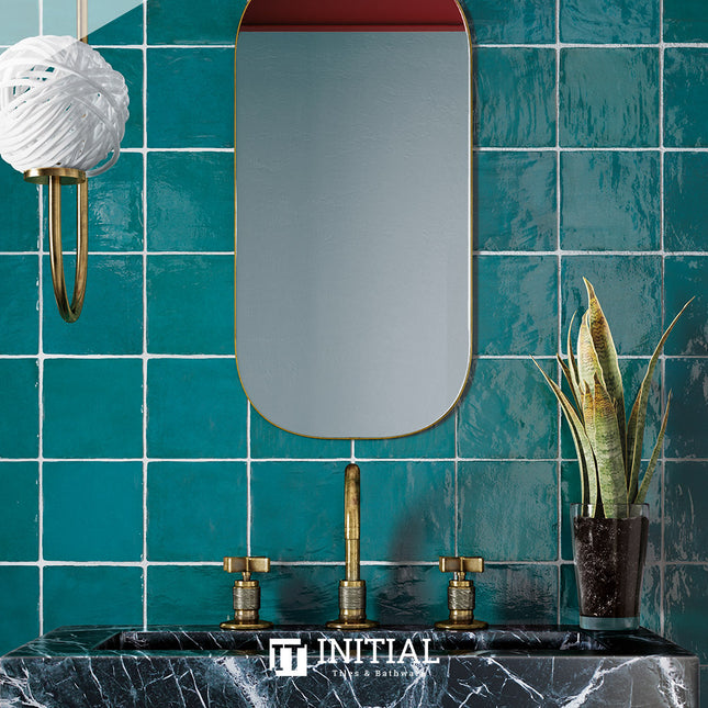 Square Feature Tile La Vida Quetzal Gloss 132X132 ,