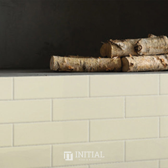 Subway Tile Marshmallow Sand Gloss 75X300 ,