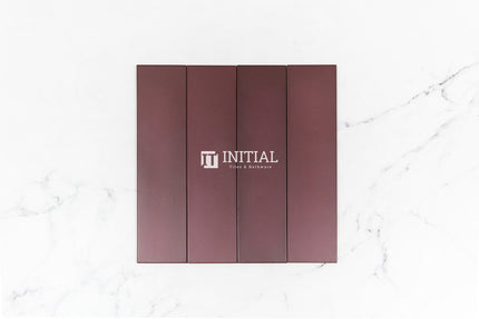 Subway Feature Tile Basilica Oxblood Matt 92X368 ,