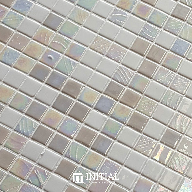 Swimming Pool Mosaic Ezzari Iris Pearl Amber ,
