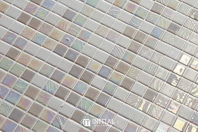 Swimming Pool Mosaic Ezzari Iris Pearl Amber ,