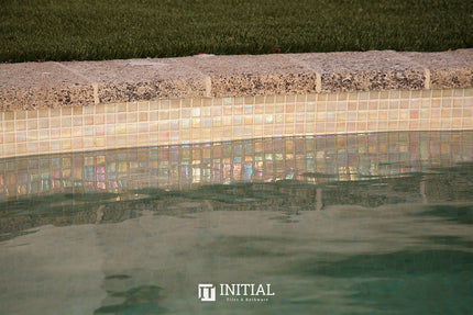Swimming Pool Mosaic Ezzari Iris Pearl Beige ,
