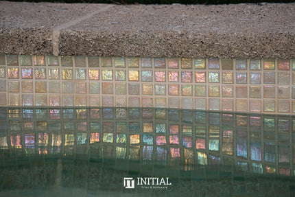 Swimming Pool Mosaic Ezzari Iris Pearl Beige ,