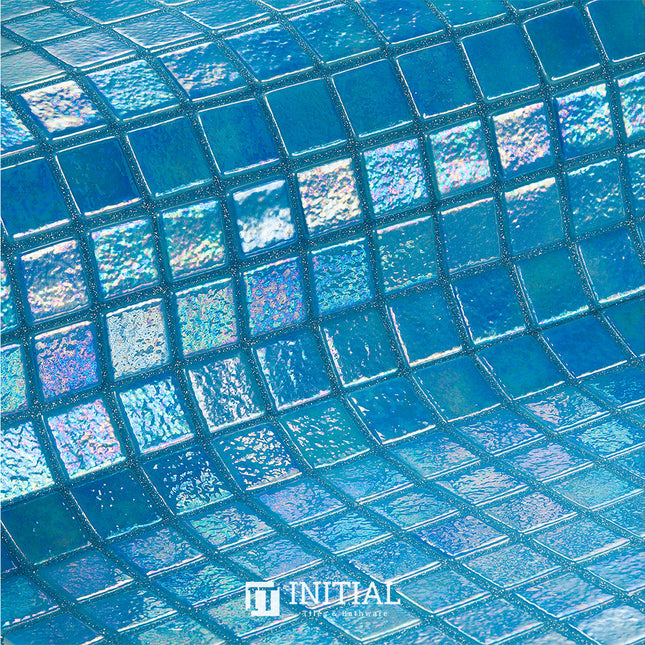 Swimming Pool Mosaic Ezzari Iris Pearl Sky Blue ,