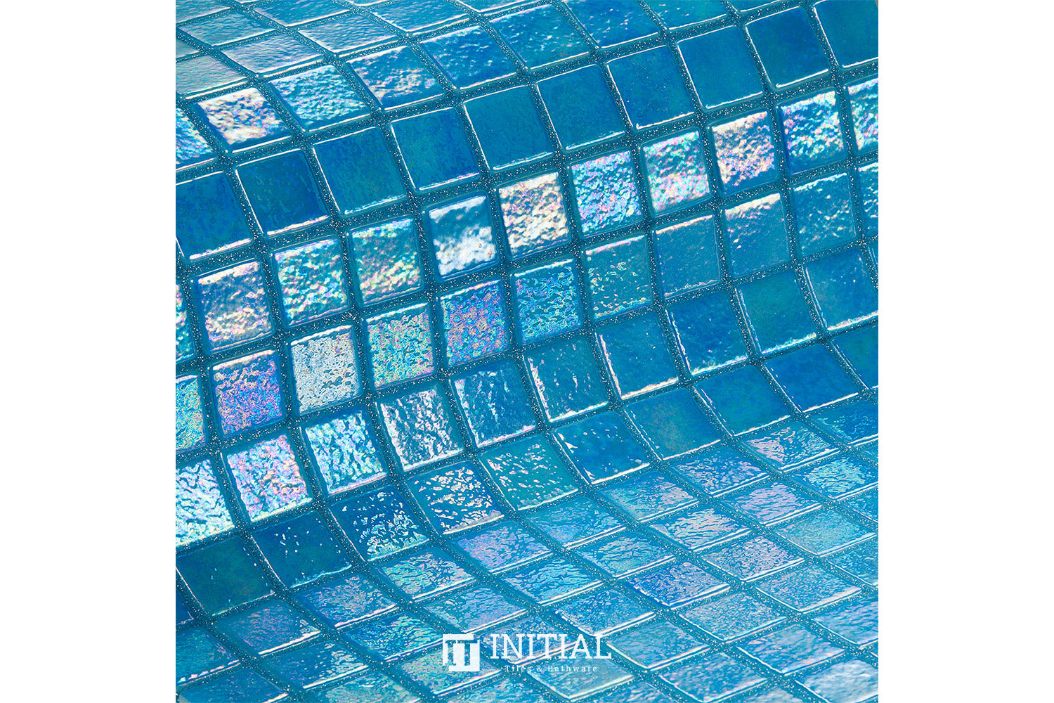 Swimming Pool Mosaic Ezzari Iris Pearl Sky Blue ,