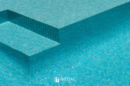 Swimming Pool Mosaic Ezzari Iris Pearl Pale Green ,