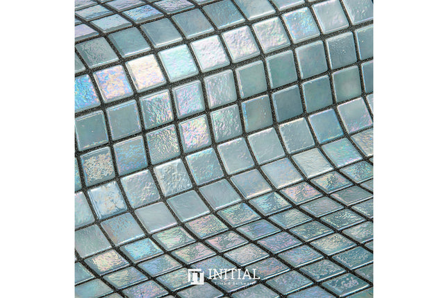 Swimming Pool Mosaic Ezzari Iris Pearl Light Grey ,