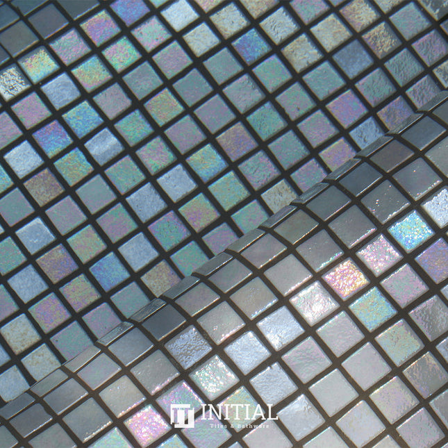 Swimming Pool Mosaic Ezzari Iris Pearl Light Grey ,
