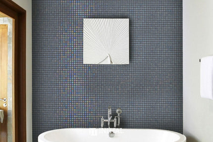 Swimming Pool Mosaic Ezzari Iris Pearl Light Grey ,