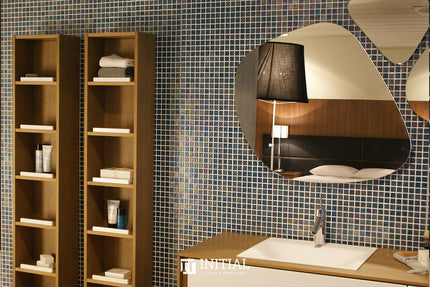 Swimming Pool Mosaic Ezzari Iris Pearl Jade Green ,