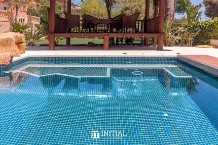 Swimming Pool Mosaic Ezzari Iris Pearl Jade Green ,