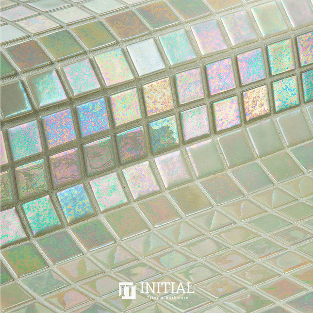 Swimming Pool Mosaic Ezzari Iris Pearl Cream ,