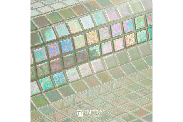 Swimming Pool Mosaic Ezzari Iris Pearl Cream ,