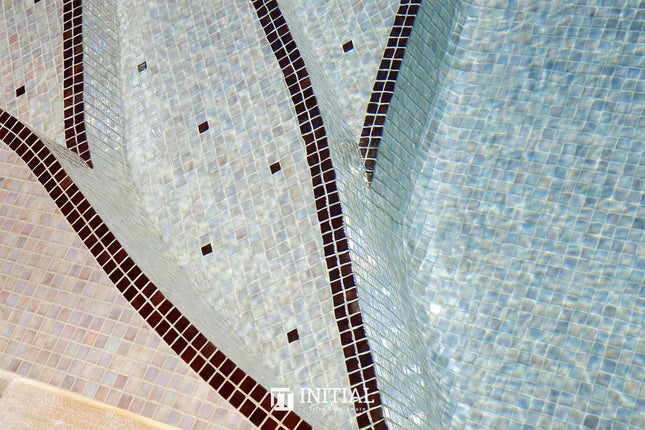 Swimming Pool Mosaic Ezzari Iris Pearl Pale Rose ,