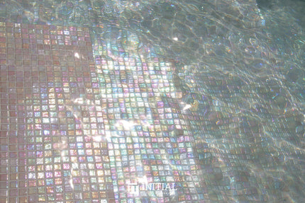 Swimming Pool Mosaic Ezzari Iris Pearl Pale Rose ,