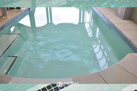 Swimming Pool Mosaic Ezzari Iris Pearl White ,