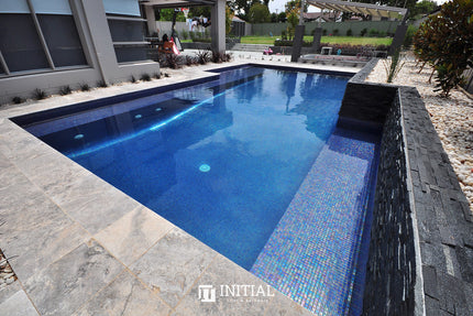 Swimming Pool Mosaic Ezzari Iris Pearl Royal Blue ,