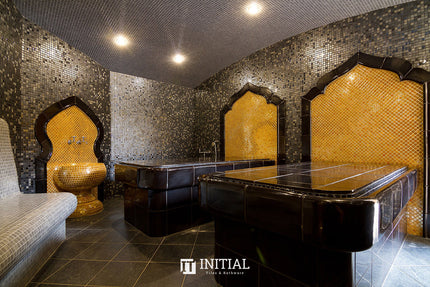 Swimming Pool Mosaic Ezzari Metallica Yellow ,