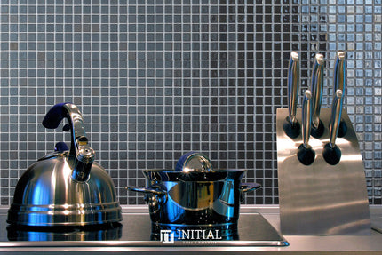 Swimming Pool Mosaic Ezzari Metallica Grey ,