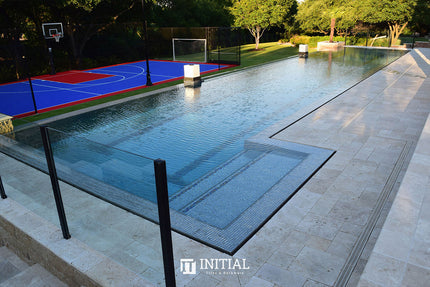 Swimming Pool Mosaic Ezzari Metallica Black ,