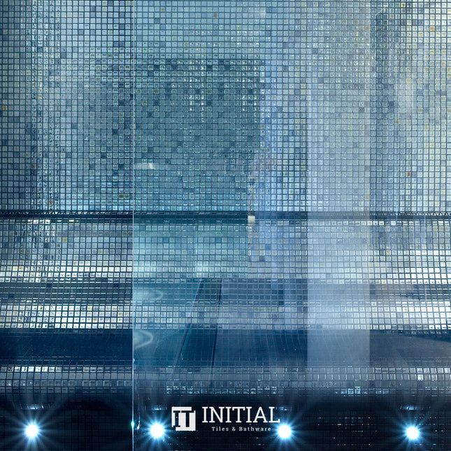 Swimming Pool Mosaic Ezzari Metallica Black ,