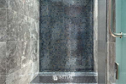 Swimming Pool Mosaic Ezzari Metallica Black ,