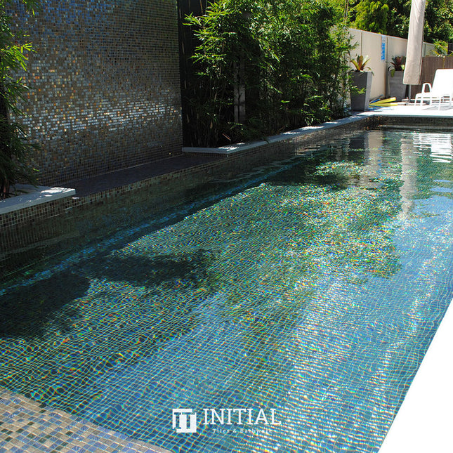 Swimming Pool Mosaic Ezzari Metallica Rustic ,