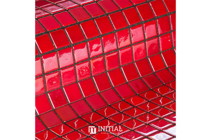 Swimming Pool Mosaic Ezzari Metallica Red ,