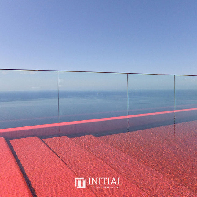 Swimming Pool Mosaic Ezzari Metallica Red ,