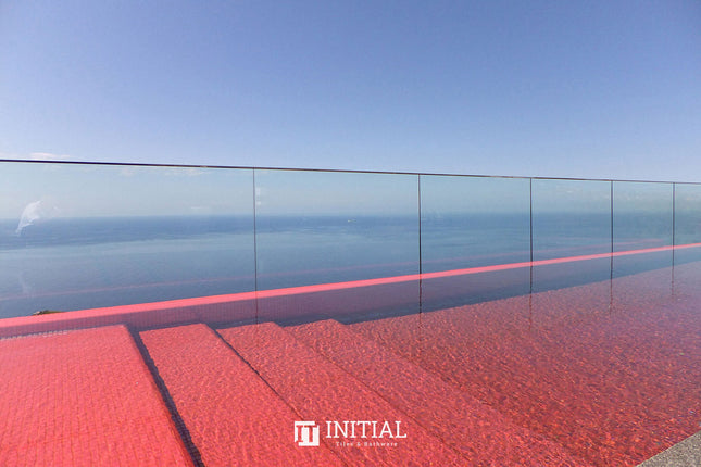 Swimming Pool Mosaic Ezzari Metallica Red ,