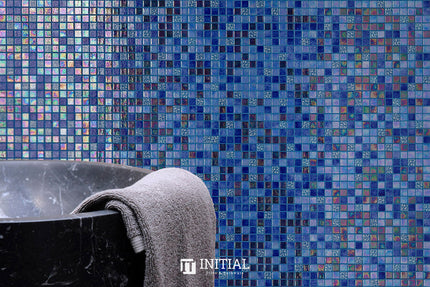 Swimming Pool Mosaic Ezzari Topping Blueberries ,