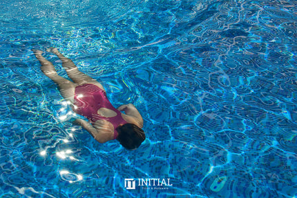 Swimming Pool Mosaic Ezzari Topping Blueberries ,