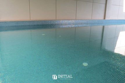 Swimming Pool Mosaic Ezzari Vulcano Lava Jade Green ,
