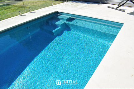 Swimming Pool Mosaic Ezzari Vulcano Lava Jade Green ,